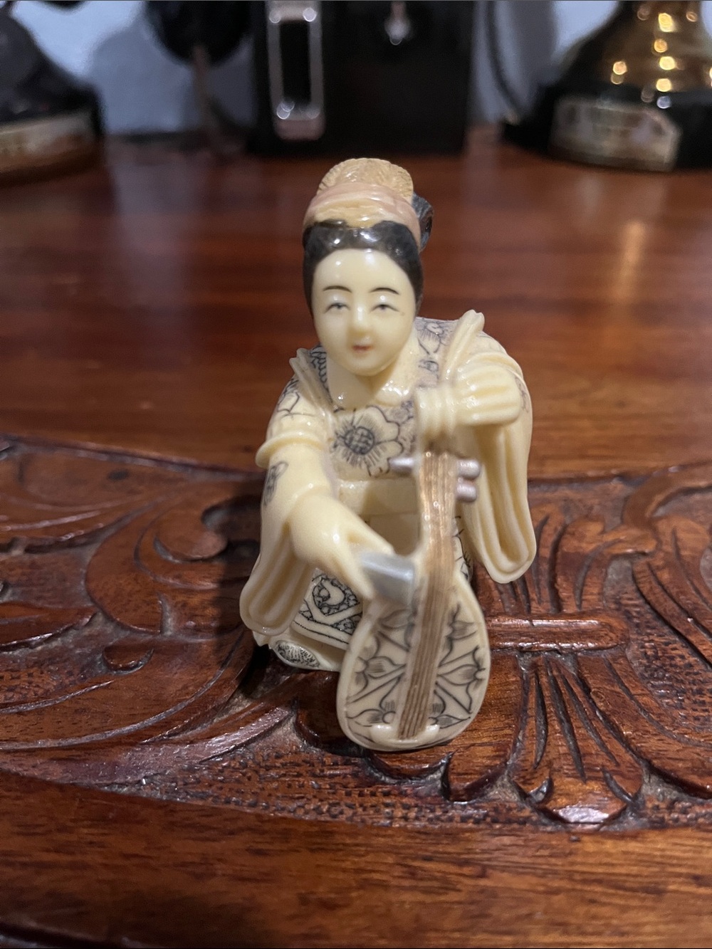 Benzaiten, the only female deity among Japan's traditional Seven Lucky Gods
